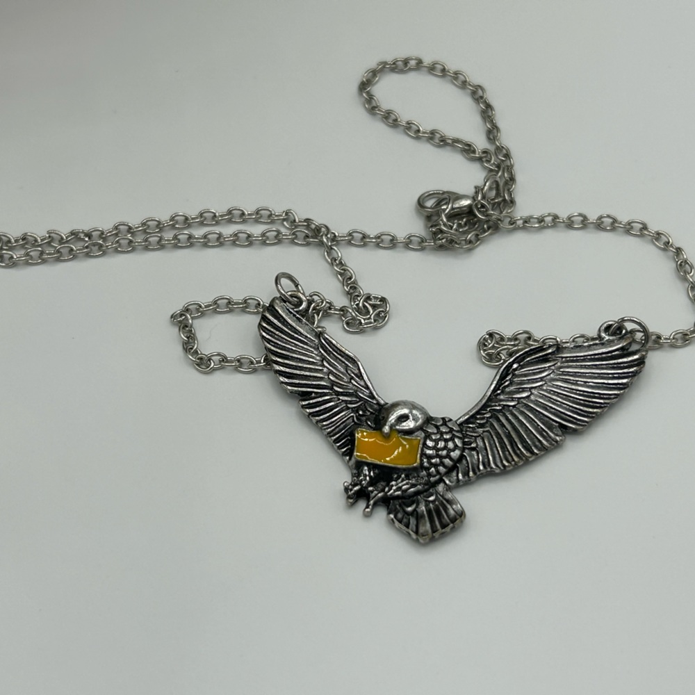 Harry Potter Owl with Letter necklace